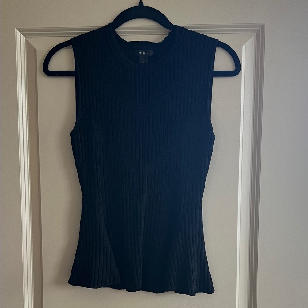 Black Sleeveless Top